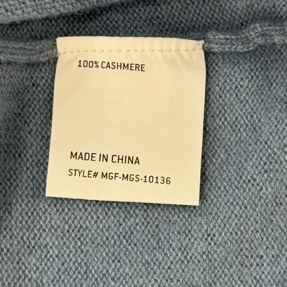 The Commons Johnny 100% Cashmere Collared Polo Sweater Short Sleeve Quiet Luxury - Picture 6 of 8